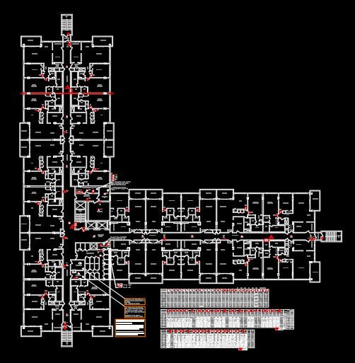 Commercial fire alarm control panel in Florida facility